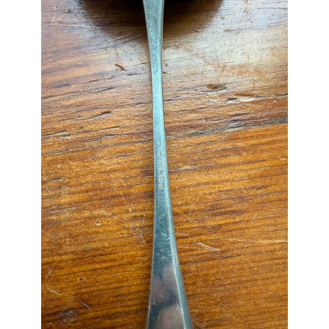 Mid 20th Century Romance by Bjorn Rosenthal Sterling Silver 925 Soup / Sauce Ladle For Sale - Image 14 of 14