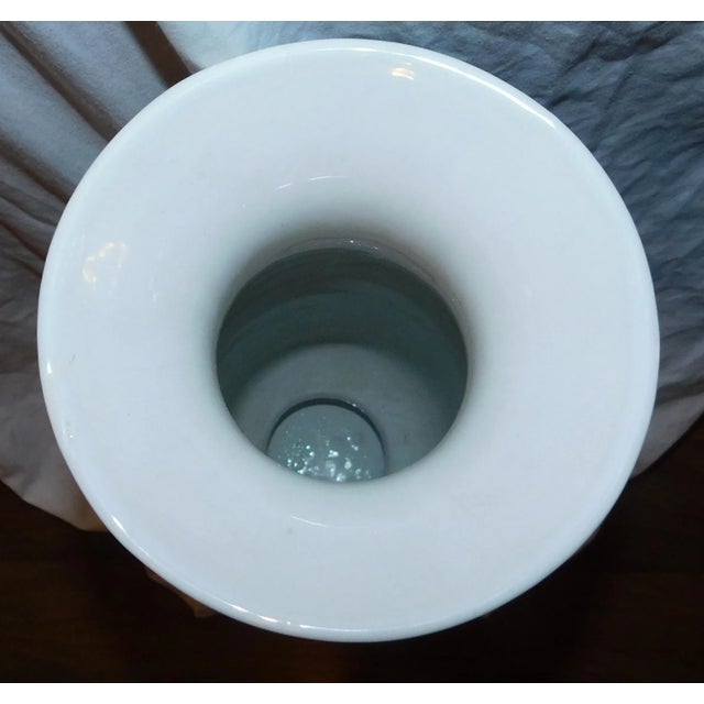 Late 20th Century Late 20th Century Chinese Peacock Vase For Sale - Image 5 of 7