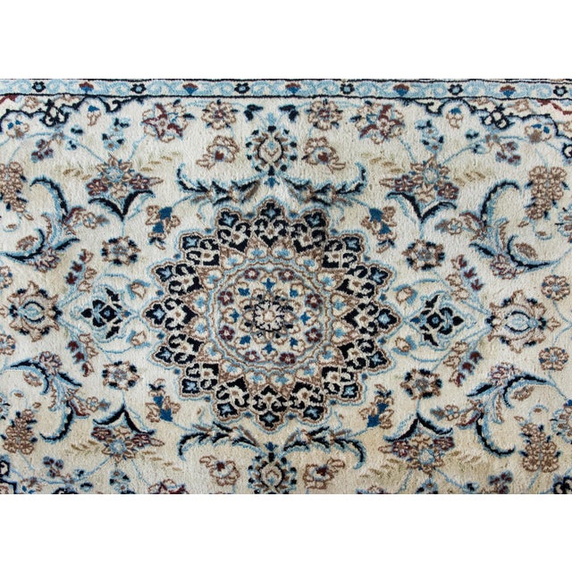 Vintage Persian Naein Rug For Sale - Image 13 of 16