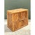 Mid-Century Modern Vintage Rattan Chevron Cabinet For Sale - Image 3 of 12