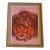 1960s Petion Savain Signed Haitian Pink Figural Painting, Framed For Sale