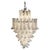 Contemporary Italian Murano Glass Chandelier in Opal and Clear White from Justfurnituress SRL For Sale - Image 3 of 13