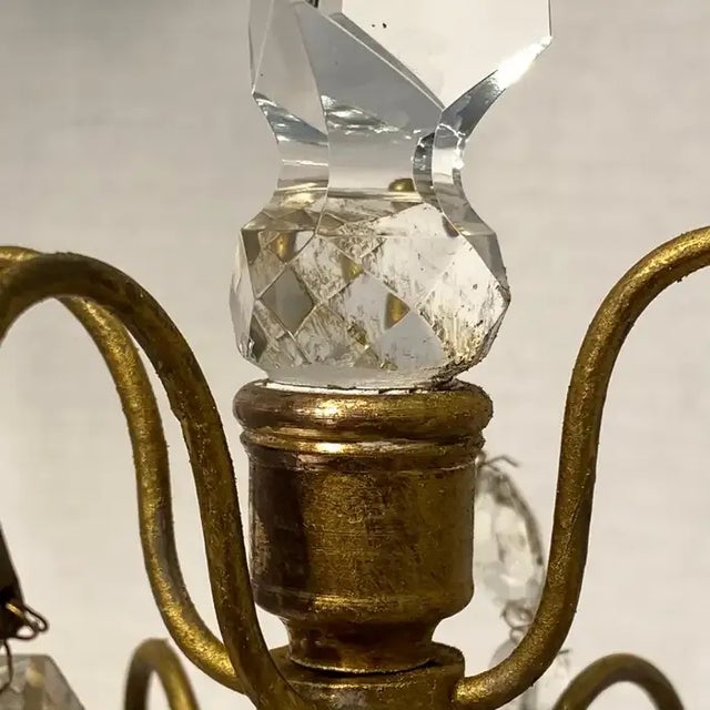 Pair of 1910s Girandole Candelabra Table Lamps For Sale - Image 9 of 13