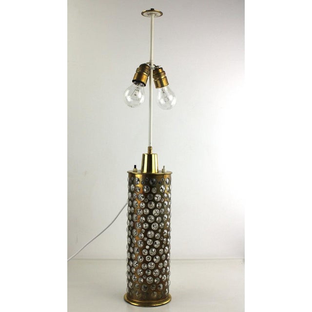 Bubble Glass Table Lamps attributed to Helena Tynell for Limburg, 1960s For Sale - Image 9 of 16