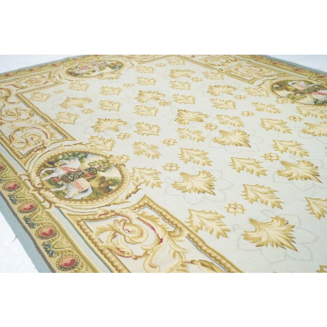Aubusson Design Tapestry 6'0'' X 9'0'' For Sale In New York - Image 6 of 11