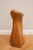 Very rare large Rudolf Steiner school floor candlestick, Germany/Swiss, circa 1930-1950, Ruffled wood carved wood,...
