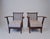 Brown Uluv Oak Armchairs, Czech Mid-Century 1950s from Uluv Krásná Jizba, Set of 2 For Sale - Image 8 of 14