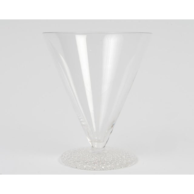 Tokyo Pressed Glass Service by René Lalique for Lalique, 1930, Set of 19 For Sale - Image 3 of 5