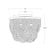Wood Lorelei Wood Bead Flush Mount, White For Sale - Image 7 of 8
