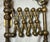 Antique Expandable Extendable Brass Industrial Electric Wall Sconce Fixture Lamp For Sale - Image 4 of 12