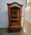 Circa 1830 -50, English possibly Irish, bombe burlwood display cabinet with key. Made in one piece, it is in terrific...