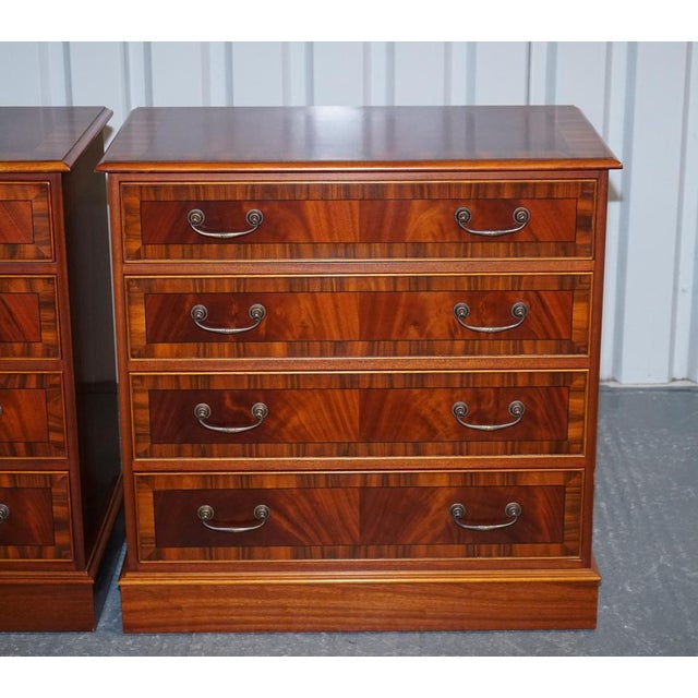 Large Edwardian Style Chest of Drawers by Paul Smith Brighton, Set of 2 For Sale - Image 15 of 18