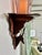 Burgundy 19th century Black Forest Wall Shelf For Sale - Image 8 of 8