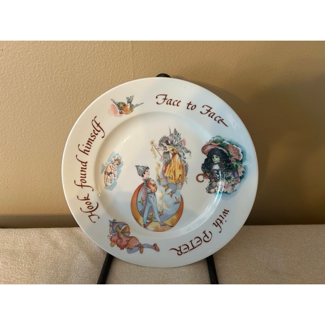 Vintage 1970’s - PETER PAN - NEVER LAND children’s fine porcelain 3 pc set which includes a bowl, plate, and cup. Made in...