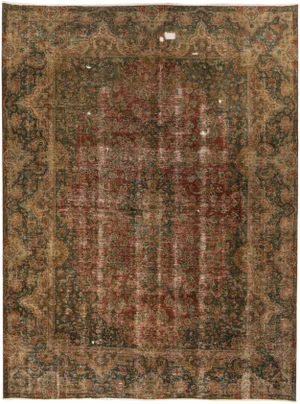 Mid-20th Century Vintage Wool Tabriz Rug