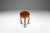 1960s Set of Two (2) Danish Modern Barstools in Solid Teak & Leather by Hugo Frandsen for Spøttrup Mobler, Denmark, C. 1960's For Sale - Image 5 of 17