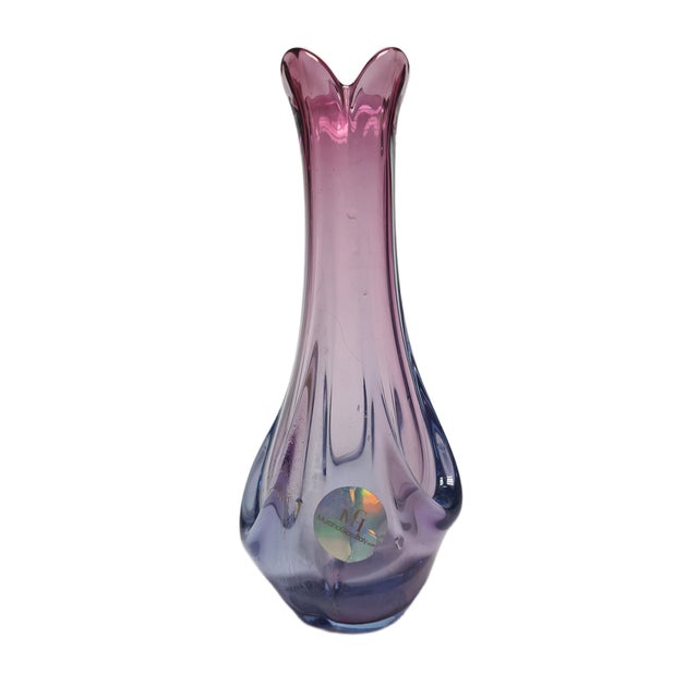 Italian Vase in Murano Glass from Mandruzzato, 1950s For Sale - Image 10 of 10