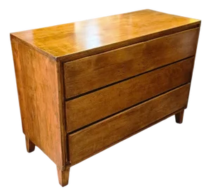 1950's Three Drawer Chest by Leslie Diamond for Conant Ball