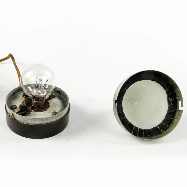 Art Deco Bedside Lamp, Former Czechoslovakia, 1930s, in Good conditions. Designed 1920 to 1949 European Plug (up to...