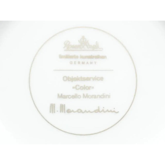 Blue Tea Set by Marcello Morandini for Rosenthal, Germany, 1987, Set of 6 For Sale - Image 8 of 18