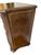 Early 2000s Regency Style 3-Drawer Chest, Black With Embossed Faux Leather & Gold Detail For Sale - Image 4 of 10
