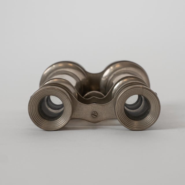 Antique Nickel-Plated Opera Glasses For Sale - Image 10 of 10