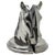 Horse Head Metal Bookends - a Pair For Sale - Image 13 of 13