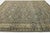 Ivory Antique Malayer Style Rug With Muted Slate, Charcoal, and Ivory Botanical Motif For Sale - Image 8 of 12