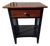 1990s Ethan Allan American Impressions Night Stand End Side Table Cherry Black For Sale