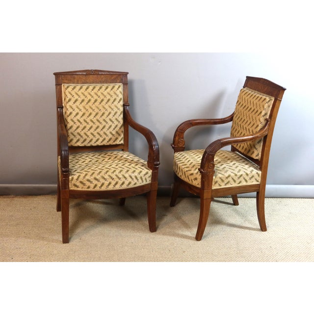 Empire Armchairs, Set of 2 For Sale - Image 9 of 9
