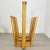 Brutalist Cubic Brutalist Pine Wood Magazine Holder in the style of Chapo Perriand, France, 1970s For Sale - Image 3 of 18