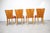 Wood Dining Chairs by Jindrich Halabala, Czechoslovakia, 1950s, Set of 4 For Sale - Image 7 of 11