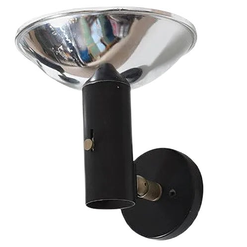 Black Adjustable Wall Light from Raak, 1964 For Sale