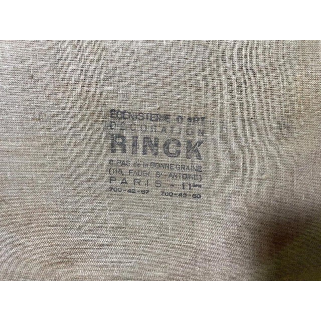 Louis Xvi Trapeze Armchairs by Rinck, Set of 6 For Sale - Image 10 of 11