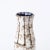 Mid-Century Modernist White and Earth Toned Ceramic Vase With Banded Detailing For Sale - Image 10 of 13