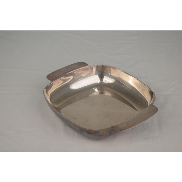 Silver-Plated Bowl from Ravinet d’Enfert, 1960 For Sale - Image 3 of 16