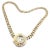 Bulgari Antique Coin Monete Diamond Yellow & White Gold Link Chain Necklace For Sale
