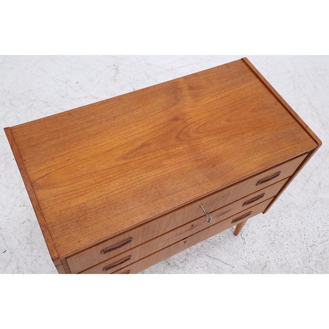 Mid-Century Teak Chest of Drawers, 1960s For Sale - Image 6 of 13