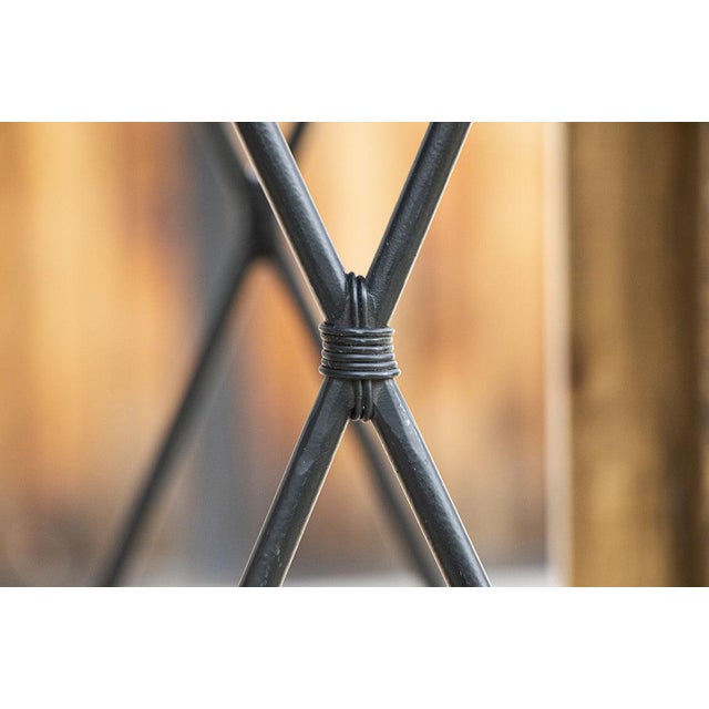 Rustic Logan Square 2 Drawer Console Table For Sale - Image 3 of 7