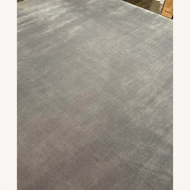 Restoration Hardware Rh Mohta Wool Rug – 9x12 – Grey For Sale - Image 4 of 7