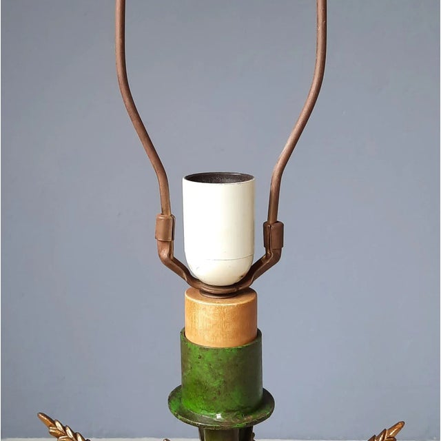 Wheat Sheaf Table Lamp, 1950s For Sale - Image 10 of 12