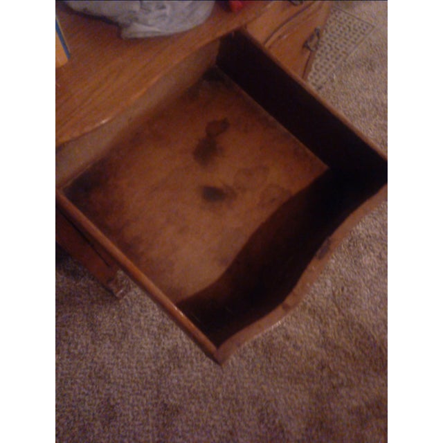 Late 19th Century Victorian Solid Wood Standard Dresser With Carved Lion’s Paw Feet For Sale - Image 6 of 7