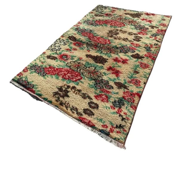 Turkish Hand-Knotted Kayseri Rug For Sale - Image 9 of 11