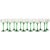 Vintage Alsace Wine Glasses with Green Stems from Luminarc, 1970s, Set of 14 For Sale - Image 11 of 14