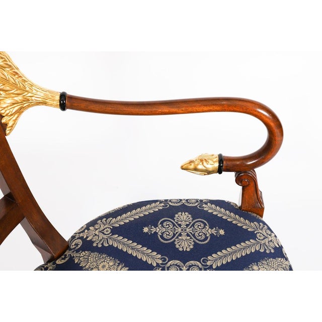 Antique Italian Neoclassical Giltwood Armchairs, 1890s, Set of 2 For Sale - Image 14 of 18