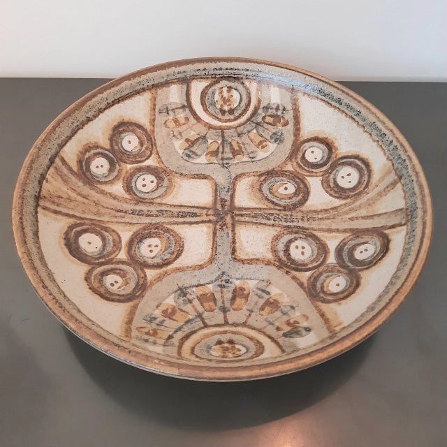 This handmade bowl comes from the Soholm factory in Denmark, founded in 1835. This bowl was probably made around 1970. The...