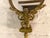 19th Century 19thC French Neoclassical Bronze Gold Vanity Hand Mirror 1pc For Sale - Image 5 of 12