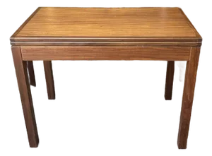 Vintage Mahogany Games / Console. Table c.1970