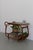 Danish Bamboo and Rattan Bar Cart by Elvin Geertsen, 1950s For Sale - Image 12 of 17