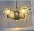 2000 - 2009 Early 21st Century 5-Light Postmodern Mission Style Chandelier in Brushed Nickel Finish For Sale - Image 5 of 10